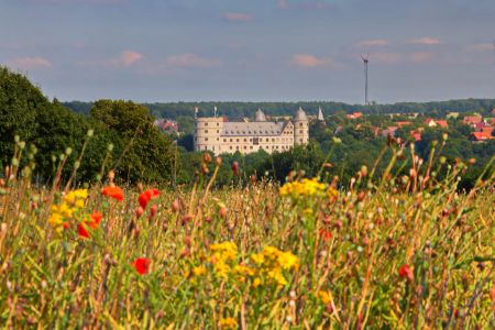 Foto der Wewelsburg, aufgenommen im Sommer